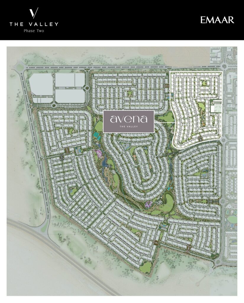 Avena At The Valley Phase Master Plan Dopf