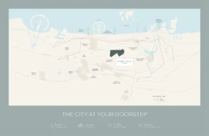Rosehill at Dubai Hills Estate Location Map