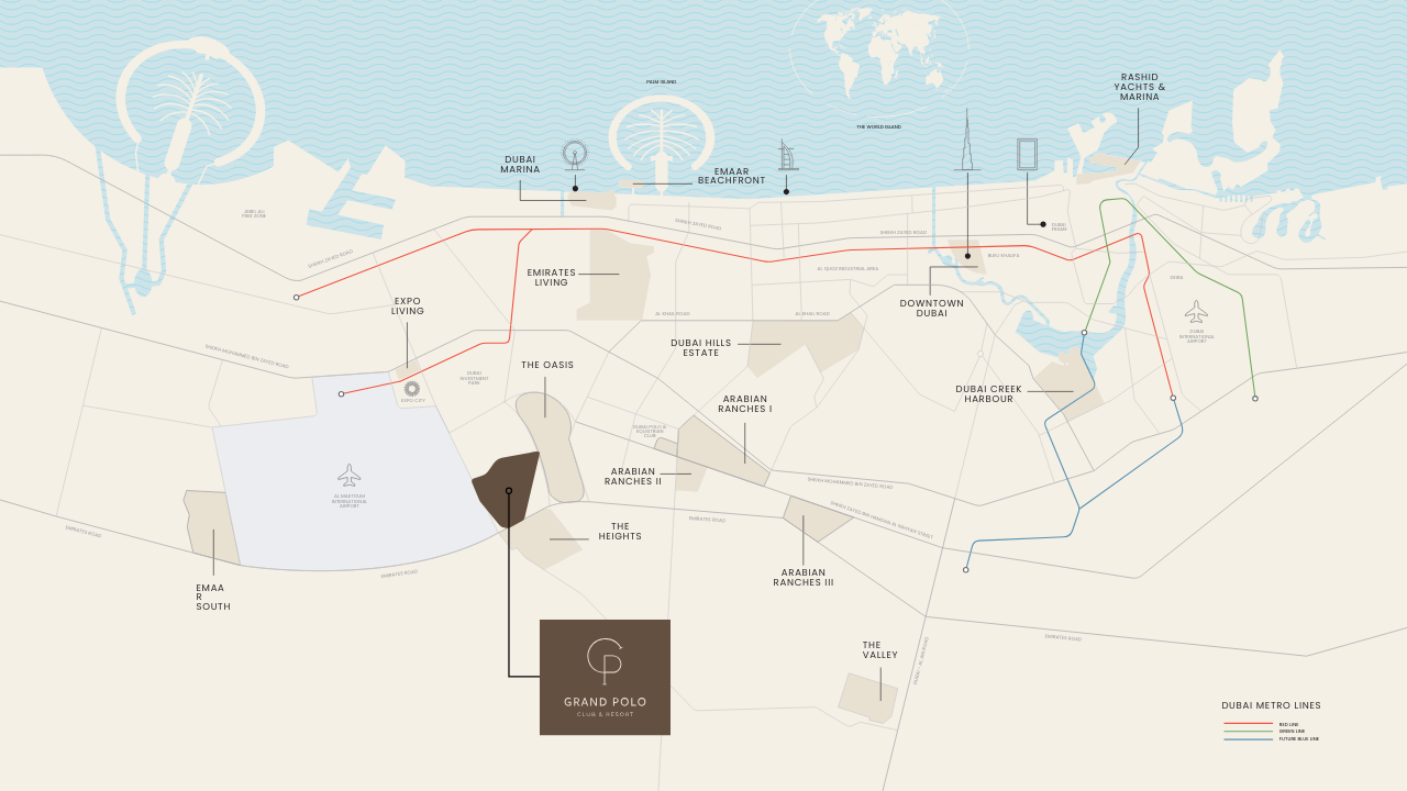 Selvara 2 at Grand Polo Club & Resort Location Map 