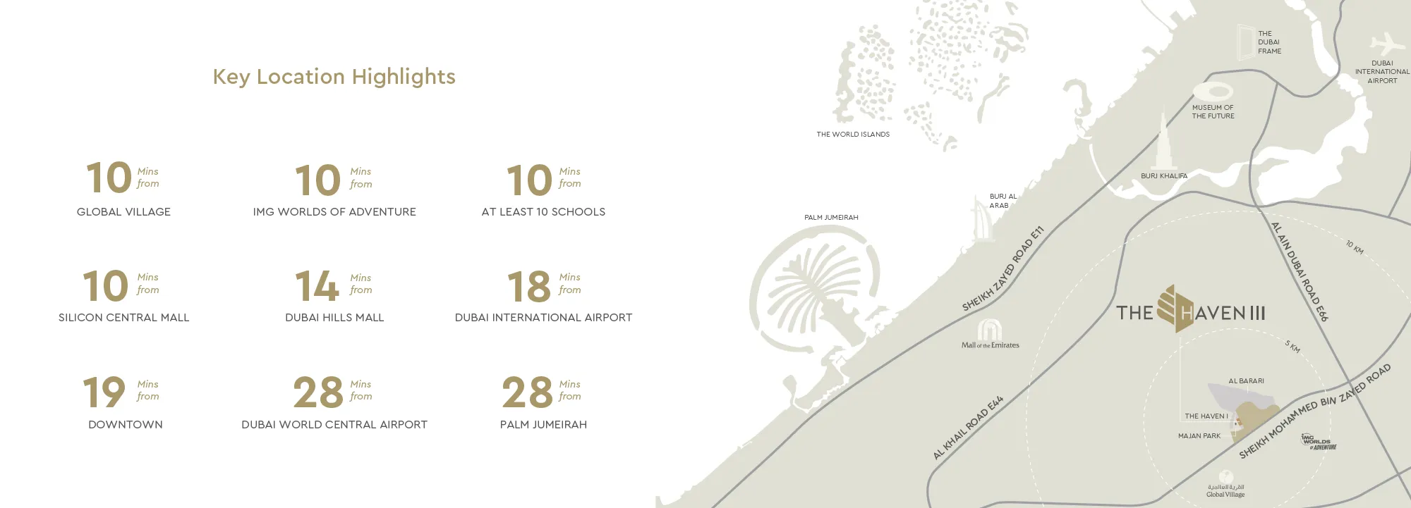 The Haven 3 by Meraki Location Map
