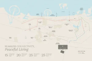 Vindera at The Valley Location Map