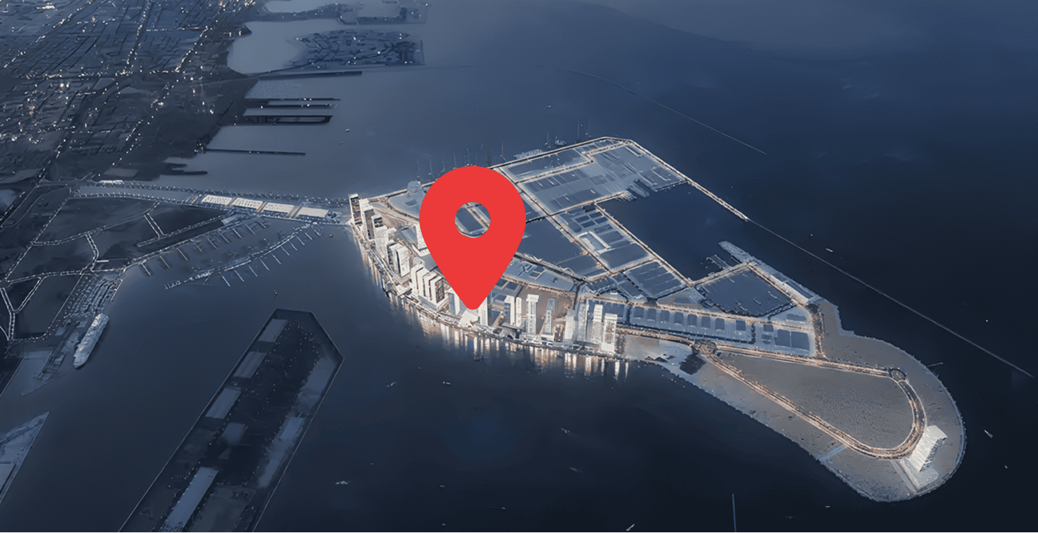 Breez by Danube Location