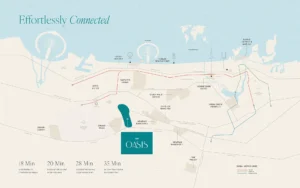 Mareva at The Oasis Location Map